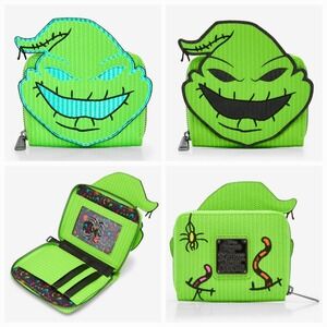 Loungefly Disney The Nightmare Before Christmas Oogie Boogie Glow In Dark Wallet